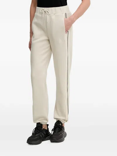 Guess Usa Muriel Stripe-detail Track Pants In Neutral