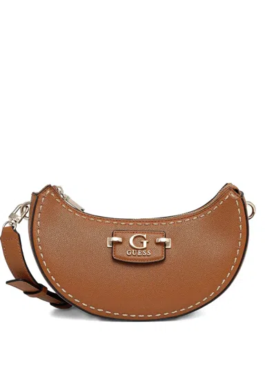 Guess Usa Nastra Half-moon Shoulder Bag