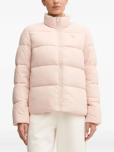 Guess Usa New Claudia Puffer Jacket In Pink
