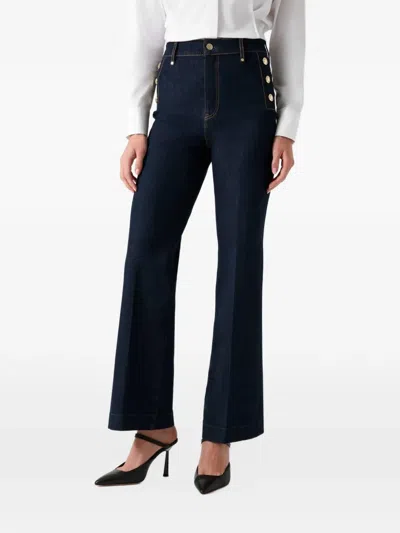 Guess Usa New Faye Chino Jeans In Black