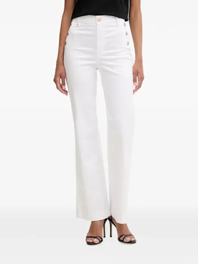 Guess Usa New Faye Chino Pants In White