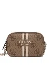Guess Usa Noelle 4g Crossbody Bag In Brown