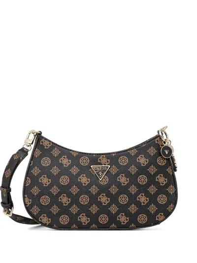 Guess Usa Noelle 4g Shoulder Bag In Black