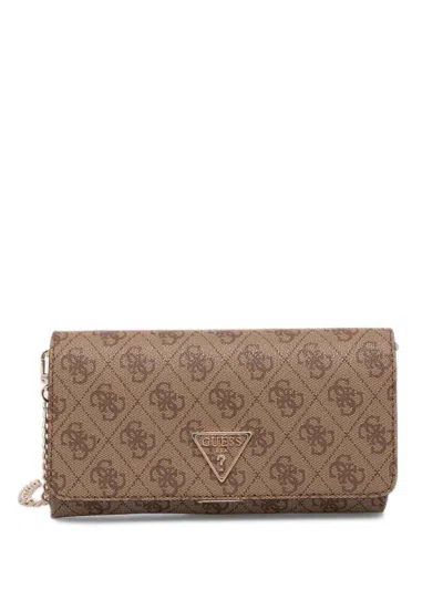 Guess Usa Noelle Clutch Bag In Neutrals