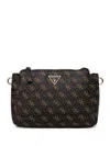 Guess Usa Noelle Cross Body Bag In Brown