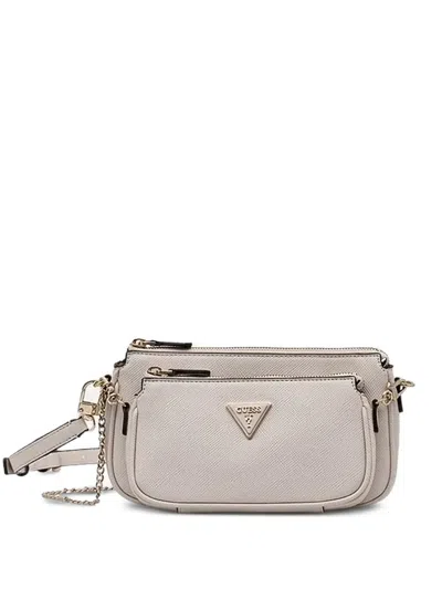 Guess Usa Noelle Cross Body Bag In Neutral