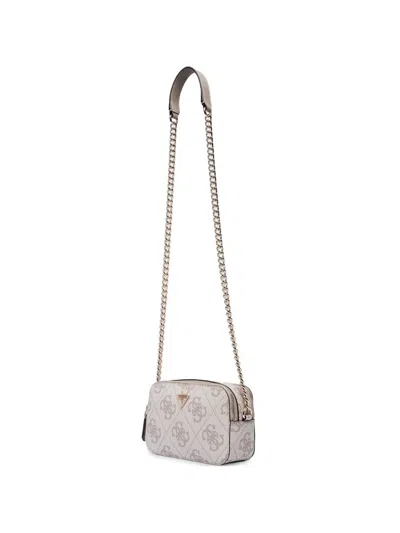 Guess Usa Noelle Cross Body Bag In Neutral