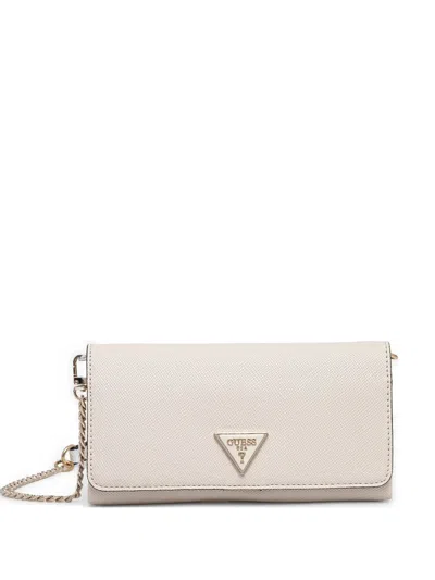 Guess Usa Noelle Cross Body Bag In White