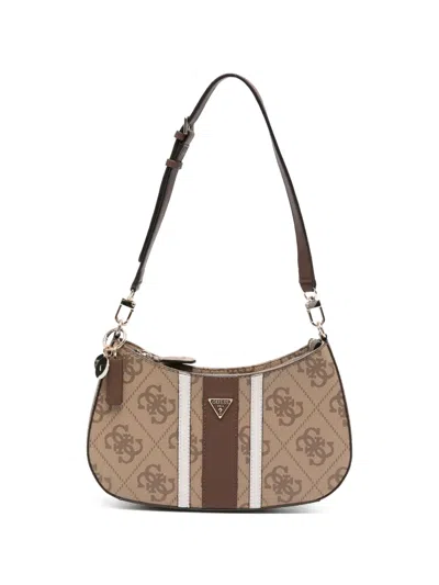 Guess Usa Noelle Ii Shoulder Bag In Brown