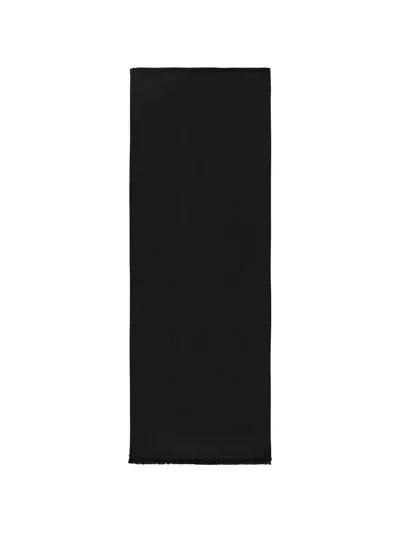 Guess Usa Noelle Jacquard Scarf In Black