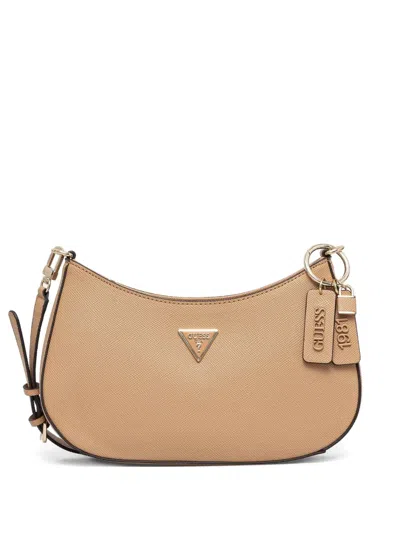 Guess Usa Noelle Shoulder Bag In Neutral