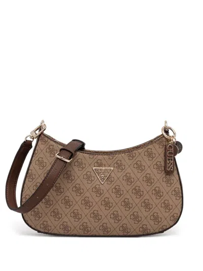 Guess Usa Noelle Shoulder Bag In Neutrals