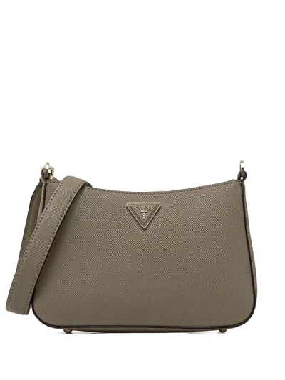Guess Usa Noelle Shoulder Bag In Neutrals