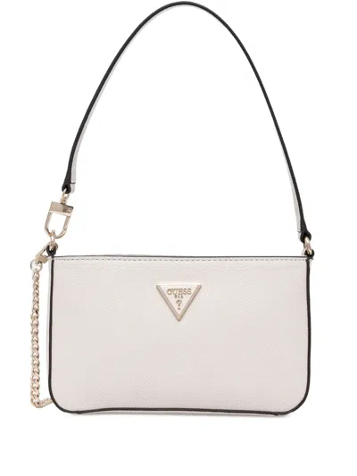 Guess Usa Noelle Shoulder Bag In Neutrals