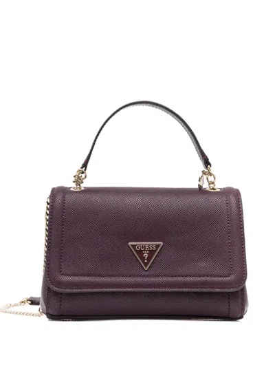Guess Usa Noelle Shoulder Bag In Purple