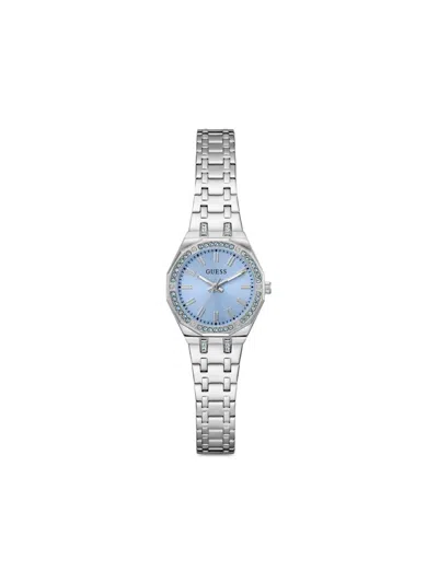 Guess Usa Armbanduhr Mit Achteckigem Zifferblatt 25mm In Blue