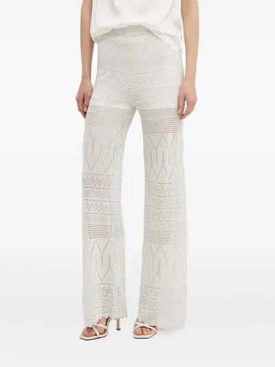 Guess Usa Openwork Trousers In Multi