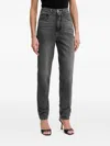 Guess Usa Organic Cotton-blend Jeans In Gray