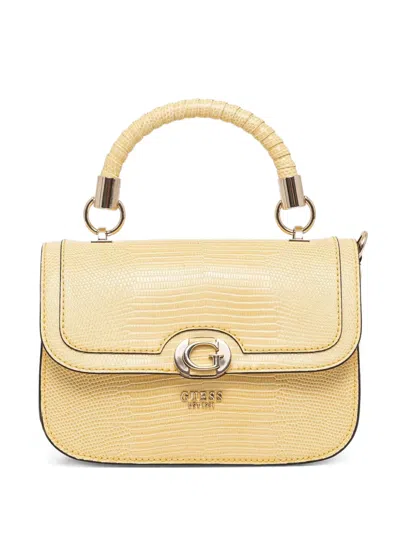 Guess Usa Orlina Cross Body Bag In Yellow