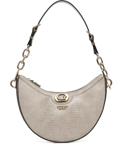 Guess Usa Orlina Shoulder Bag In Neutrals