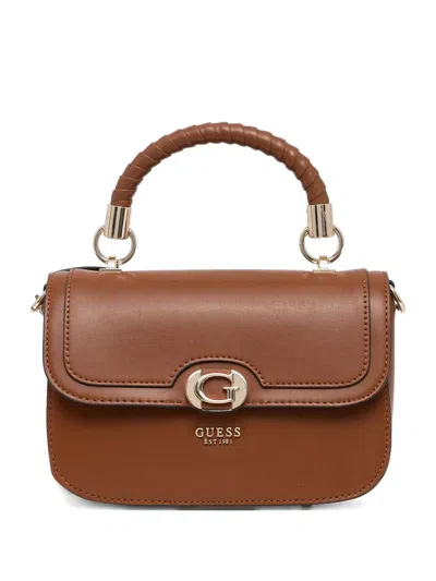 Guess Usa Orlina Tote Bag In Brown