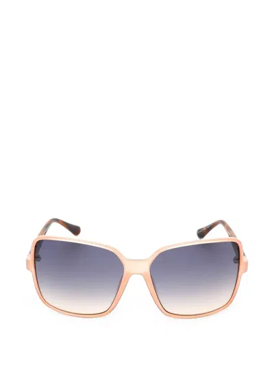 Guess Usa Oversized Square-frame Sunglasses In Multi