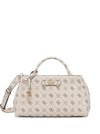 Guess Usa Padlock-detail Tote Bag In Multi