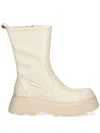 Guess Usa Panelled Boots In Neutrals