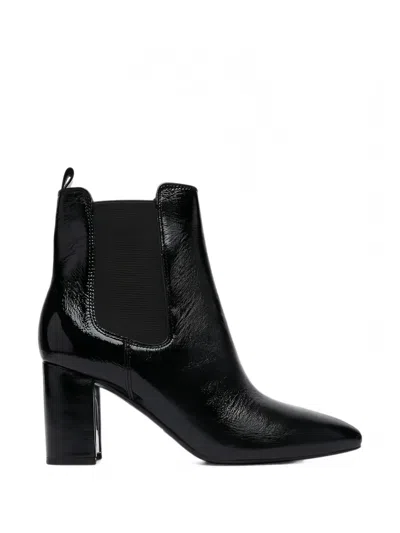 Guess Usa Patent-effect Chelsea Boots In Multi