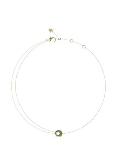 Guess Usa Pavé-set Link Necklace In Multi