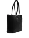 Guess Usa Phaedra Woven Tote Bag In Black