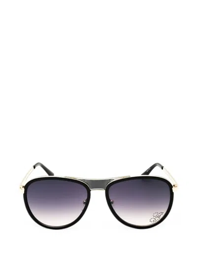 Guess Usa Pilot-frame Sunglasses In Purple
