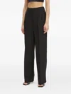 Guess Usa Pleat-detail Trousers In Black