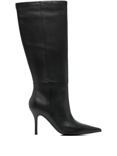 Guess Usa Pointed Boots In Black