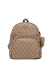 Guess Usa Wilder Backpack In Neutrals