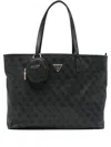 Guess Usa Power Play Tote Bag In Black
