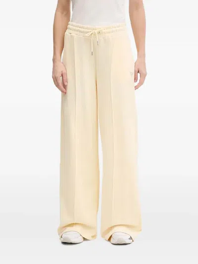 Guess Usa Primula Drawstring Embellished Track Pants In Neutral