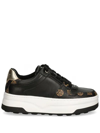 Guess Usa Queenz 4g Sneakers In Black