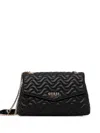 Guess Usa Quilted Cross Body Bag In Black