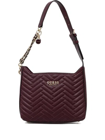 Guess Usa Quilted Crossbody Bag In Pink