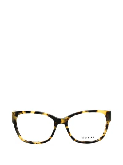 Guess Usa Rectangle-frame Glasses In Multi