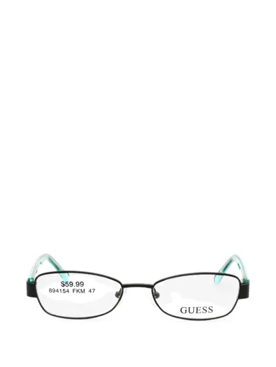 Guess Usa Rectangle-frame Glasses In Black