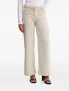 Guess Usa Rhinestone Embellished Jeans In Neutral