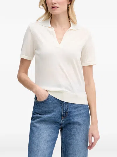 Guess Usa Rhinestone-embellished T-shirt In Neutral