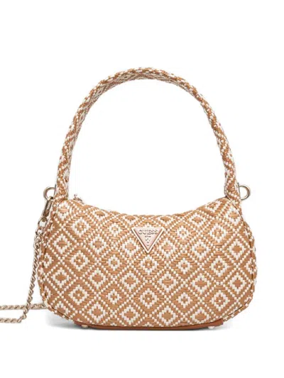Guess Usa Rianee Tote Bag In Brown