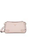 Guess Usa Rosalba Logo-plaque Cross Body Bag In Pink