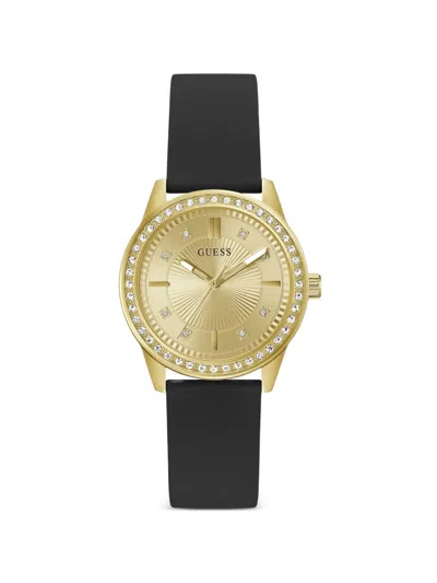 Guess Usa Round-case 36mm Watch In Multi
