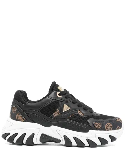Guess Usa Runner Nowah Sneakers In Schwarz