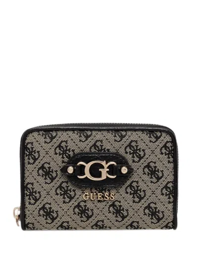 Guess Usa Samantha Wallet In Black