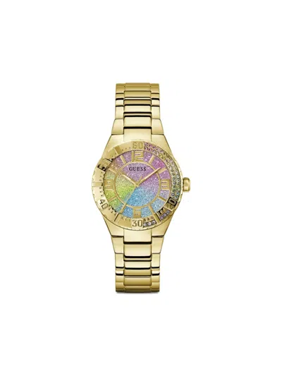 Guess Usa Sangria 36mm In Gold